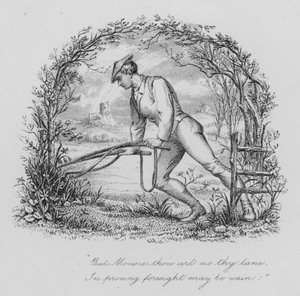Robert Burns: To a Mouse (gravering)
