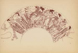 Antik græsk kvindedragt (litografi) af John Moyr Smith