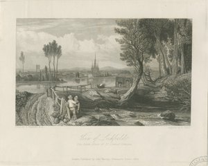 Lichfield - Eastview: stålgravering, og [c 1835] (tryk)