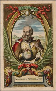 Portræt af Ferdinand Magellan, 1671