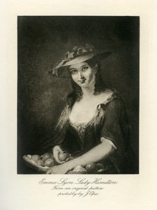 Emma Lady Hamilton af John Opie