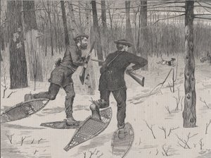 Deer-Stalking i Adirondacks om vinteren Hver lørdag, Vol. II, Ny Serie..., 21. januar 1871.