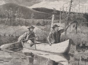 Fangst i Adirondacks Hver lørdag, Vol. I, Ny serie, 24. oktober 1870.