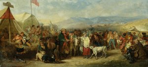 En sketch til "A Scotch Fair" af John Phillip