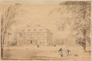 Kingston Lacy, Dorset af John Preston Neale