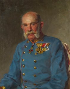 Kejser Franz Joseph I i en østrigsk feltmarskals tjenesteuniform