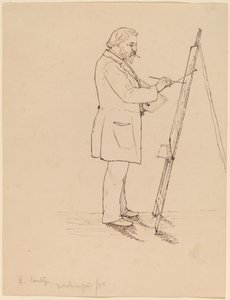 Skitsering - Emanuel Leutze