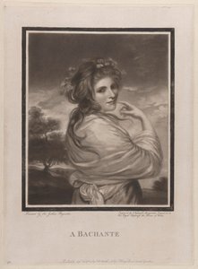 A Bachante (Emma Hart, senere Lady Hamilton) af John Raphael Smith