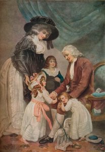 Et besøg hos bedstefaderen, 1788, 1916 af John Raphael Smith