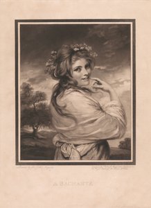 Emma Hart som bakchantinde af John Raphael Smith