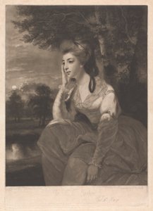 Ærede fru Stanhope af John Raphael Smith