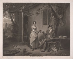 Jægerens måltid af John Raphael Smith