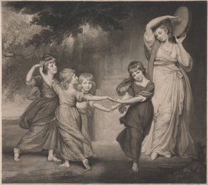 Familien Gower: Granvilles børn, 2. jarl af Gower af John Raphael Smith