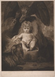 Jupiter som spæd af John Raphael Smith