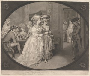 Promenade ved Carlisle House af John Raphael Smith