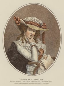 Tanker om et enkelt liv (chromolitho)
