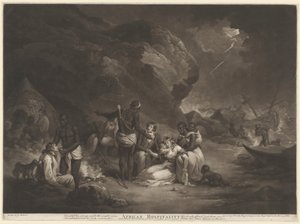 Afrikansk gæstfrihed af John Raphael Smith after George Morland