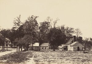 Mechanicsville, Virginia., april 1865 (albumintryk monteret på vævet papir)
