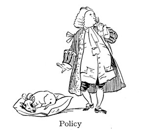 Sir Robert Walpole, Politik, Lad sovende hunde ligge