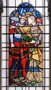 The Passion Of Christ, 1859 (farvet glas)