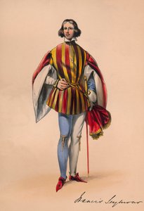 Francis Seymour i kostume til dronning Victorias Bal Costumé, 12. maj 1842, 1843.