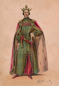 Prins Albert i kostume som Plantagenet King Edward III til Bal Costume, 12. maj 1842, 1843.