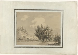 Poppel af John Robert Cozens (signed by artist)
