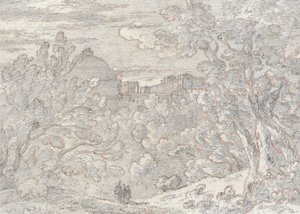 Ariccia af John Robert Cozens