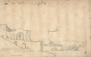 Ved Portici af John Robert Cozens