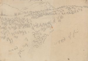 Mellem Innsbruck og Schönberg af John Robert Cozens