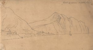 Genovas kyst mod Lerici af John Robert Cozens