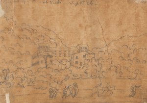 Klosteret i Vietri, 26. september af John Robert Cozens