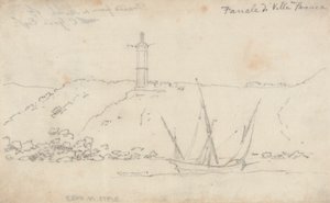 Lanterne af Villa Franca af John Robert Cozens