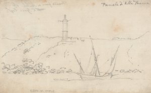Villa Franca-lygte af John Robert Cozens