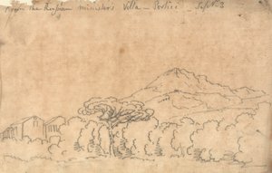 Fra paladset i Portici, 7. september af John Robert Cozens