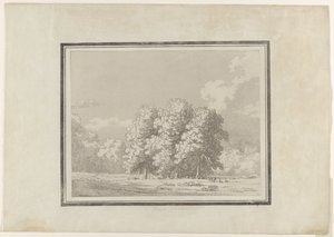 Heste kastanje af John Robert Cozens