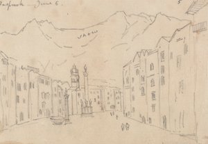 Innsbruck, 6. juni af John Robert Cozens