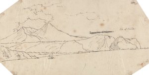 Isle of Nisida af John Robert Cozens