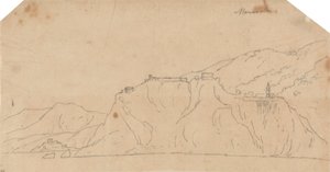 Manarola af John Robert Cozens