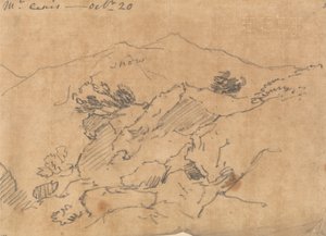 Mont Cenis, den 20. oktober af John Robert Cozens