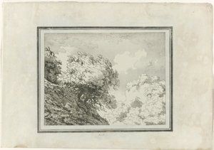Egetræ af John Robert Cozens