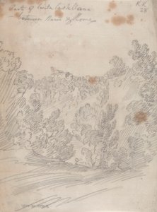 En del af Civita Castellana, mellem Narni og Rom af John Robert Cozens
