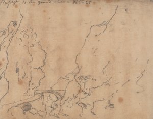 Passage til Grand Chartreuse af John Robert Cozens