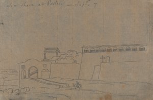 Sea Shore ved Portici, 7. september af John Robert Cozens