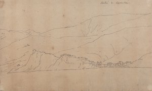 Sestri di Levante af John Robert Cozens