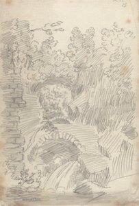 Terrano-broen, Civita Castellana af John Robert Cozens