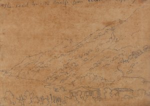 Kysten mod Amalfi fra Vietri, 19. september af John Robert Cozens