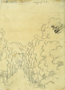 Woodland, fra et album med sporinger af John Robert Cozens