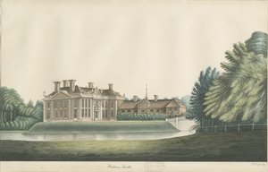 Hilton Hall: akvarelmaleri og [1800-tallet]