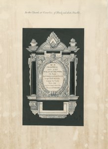 Ingestre Church - tavle til Frances Chetwynd: maleri og [1800-tallet] (maleri)